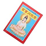 Sosoport Buddhistisches Wahrsagebuch für Spirituelle für Glücksdeutungen mit Freunden und Familie für Tempel Zuhause und Versammlungen