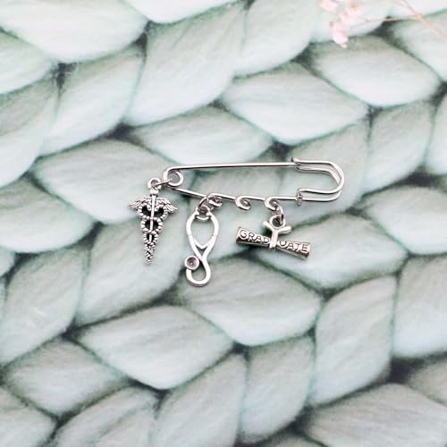 Image of Nursing Pins Brooch Registered Nurse RN Gift BSN NP LPN LVN Nurse Graduation Gifts