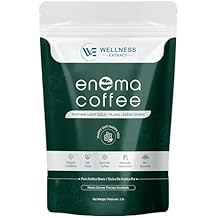 Wellness Extract Organic Coffee Enema, 100% Pure Arabica Coffee, Mold-Free & Non-GMO, Feather Light Gold Roast for Gentle Detox & Colon Cleanse Support, 1 lb
