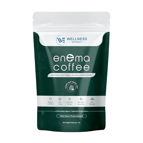 Wellness Extract Organic Coffee Enema, 100% Pure Arabica Coffee, Mold-Free