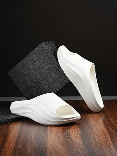 Image of DOCTOR HEALTH SUPER SOFT Slides for Men|| Lightweight || Skid Resistant || Men's Casual Slides - Stylish, Comfortable, and Anti-Slip Footwear for Everyday Use|| Flip-Flop & Sliders for Men