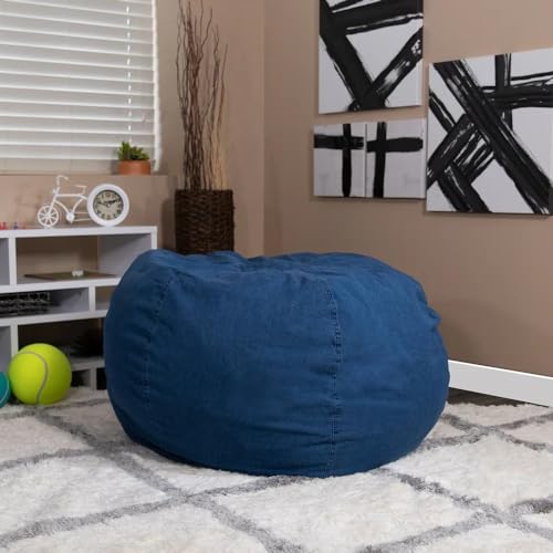 Lightweight Refillable Oversized Bean Bag Chair for Adults Kids Teens with Childproof Zipper Closure | 42