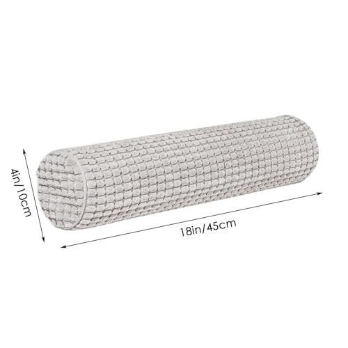 Oreiller de soutien du cou rond en mousse de polyester pour relaxation à la maison