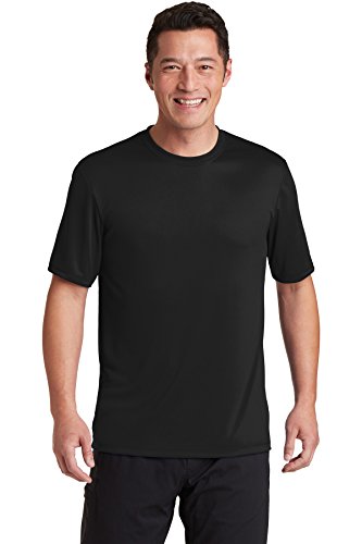 Hanes Cool Dri t-shirt noir XL évite sensation humidité sport