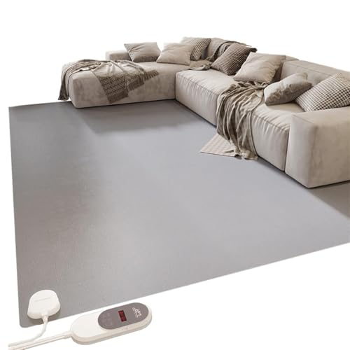 Tapis de sol chauffant pour un salon chaleureux pendant l'hiver