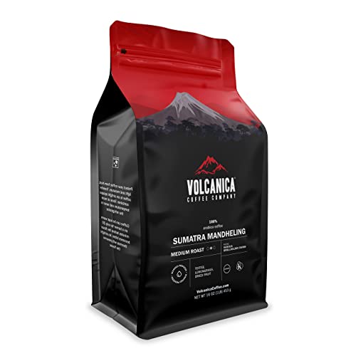 Sumatra Mandheling Coffee, Medium Roast, Whole Bean, Fresh Roasted, 16-Ounce #TOP12