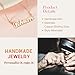 CLY Jewelry Personalized Name Necklace Sterling Silver Pendant Custom Name Necklace Personalized Gifts Customizable Nameplate Necklace for Women