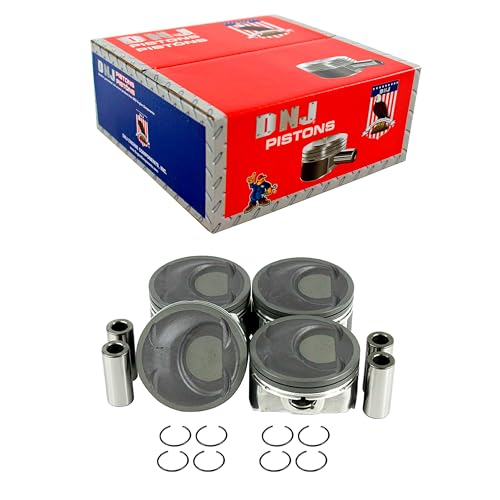 DNJ P181A Piston Set Standard for 2010-2021 Hyundai, Kia Forte, Forte Koup, Forte5 2.4L L4 16V DOHC 2359cc by DNJ - Used condition - US$141.10