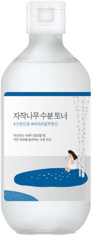 ROUND LAB Birch Juice Moisturizing Toner 300ml / Vita Hyaluronic Acid, Alcohol-Free, Fragrance & Essential Oil-Free Hydrating Toner