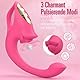 Vibration für Frauen mit 3 Pulsationsmodi 7 Vibrationsmodi Silikon G-Punkt Klitoris Vibrator Sauger Vibrator Sex Spielzeug für die Frau Paare Männer Extrem Sex Toys Dildo Analvibrator Sexspielzeug