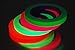 DIRECTGLOW LLC 4 Pack Half Inch UV Blacklight Reactive Fluorescent Gaffer Tape 4 Rolls x 20 Yards Each