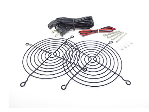 Bgears B-Blaster-Ac 120X38Mm Ac 100-125V High Speed Extreme Airflow Cast Aluminum 2 Ball Bearing Fan #TOP6