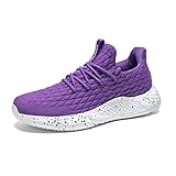 Mens Walking Athletic Shoes - Comfortable Running Shoes Slip On Sneakers Breathable for Men Travel...