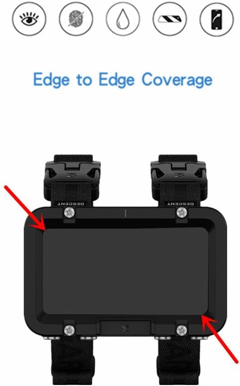 Screen Protector Compatible for Garmin Descent X50i Dive Computer, PET HD Protective Film (3 PCS)