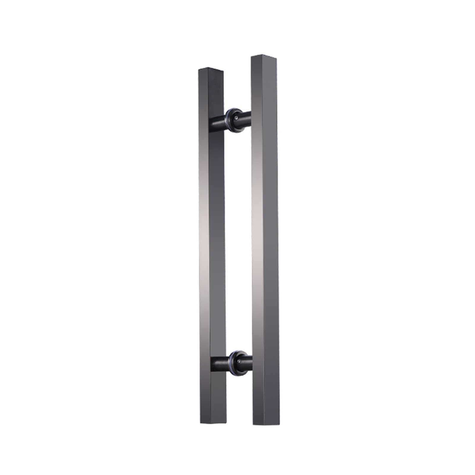 GYRAZXS Polished Barn Shed Door Handle SetSliding Replacement Handle with Installation Tools 500mm Hole Spacing Durable Single Side DesignIdeal for Home & Garden