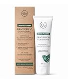 Dentifricio senza fluoro all’ozono pasta di denti naturale e bio igiene orale naturale delicato per gengive sensibili dentifricio bio senza fluoro freschezza alla menta 100 ml