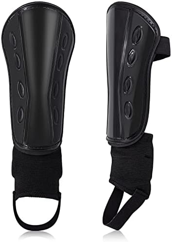 Funxee Youth Sports Shin Guards - Leg Shin Guards with Calf & Ankle Protection for Kids in Soccer, Hockey and More, Lightweight, Durable, and Comfortable Design with Adjustable Straps for Boys & Girls