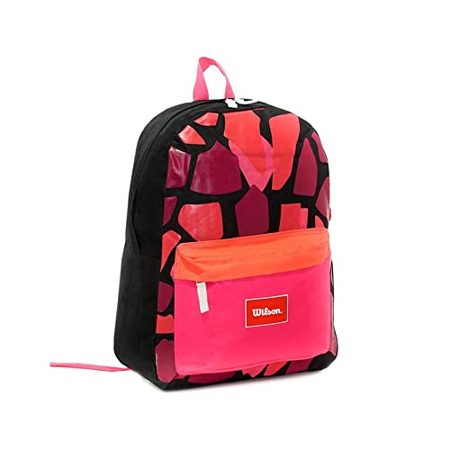 Mochila Wilson Rock Preta/Rosa