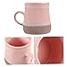 KICHOUSE Taza De Cerámica Aislada Taza De Gran Capacidad De Café Portátil Reutilizable De Agua De Mano Para Servir Imagen de KICHOUSE Taza De Cerámica Aislada Taza De Gran Capacidad De Café Portátil Reutilizable De Agua De Mano Para Servir