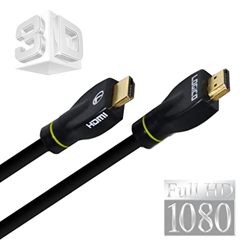 Logico Hdmi 2.0 Cable 20Ft Ultra-Hd High Speed 4K 3D Hdtv 18Gbs With Audio & Ethernet #TOP4