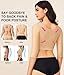BRABIC Upper Arm Shaper Post Surgical Slimmer Compression Sleeves Posture Corrector Tops Shapewear for Women (Beige, M)