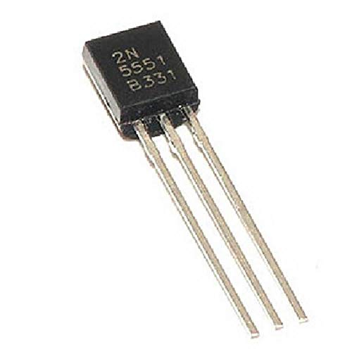 (200 pcs) MCIGICM 2n5551 Transistor Bipolar (BJT) Transistor NPN 160V 600mA 100MHz 625mW