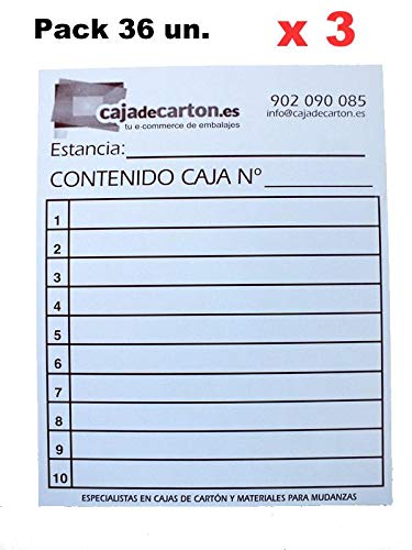 1 Pack cajas de mudanza GRANDE. 108 Cajas de diferentes tamaños + accesorios. Alta resistencia.