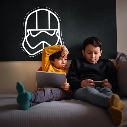 Image of AHlove Game Neon Car Signs for Wall Decor，LED Neon Lights for Bedroom，birthday、Christmas Gifts for kids
