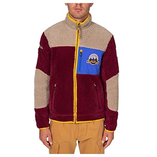 NAPAPIJRI - Men's colorblock jacket - Size M