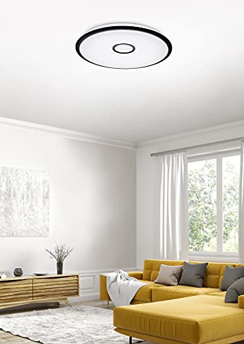 Plafonnier LED avec télécommande 50W Okinawa à intensité variable pour salon - 5