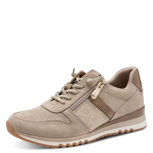 Baskets plates femme veganes et confortables Marco Tozzi loisirs