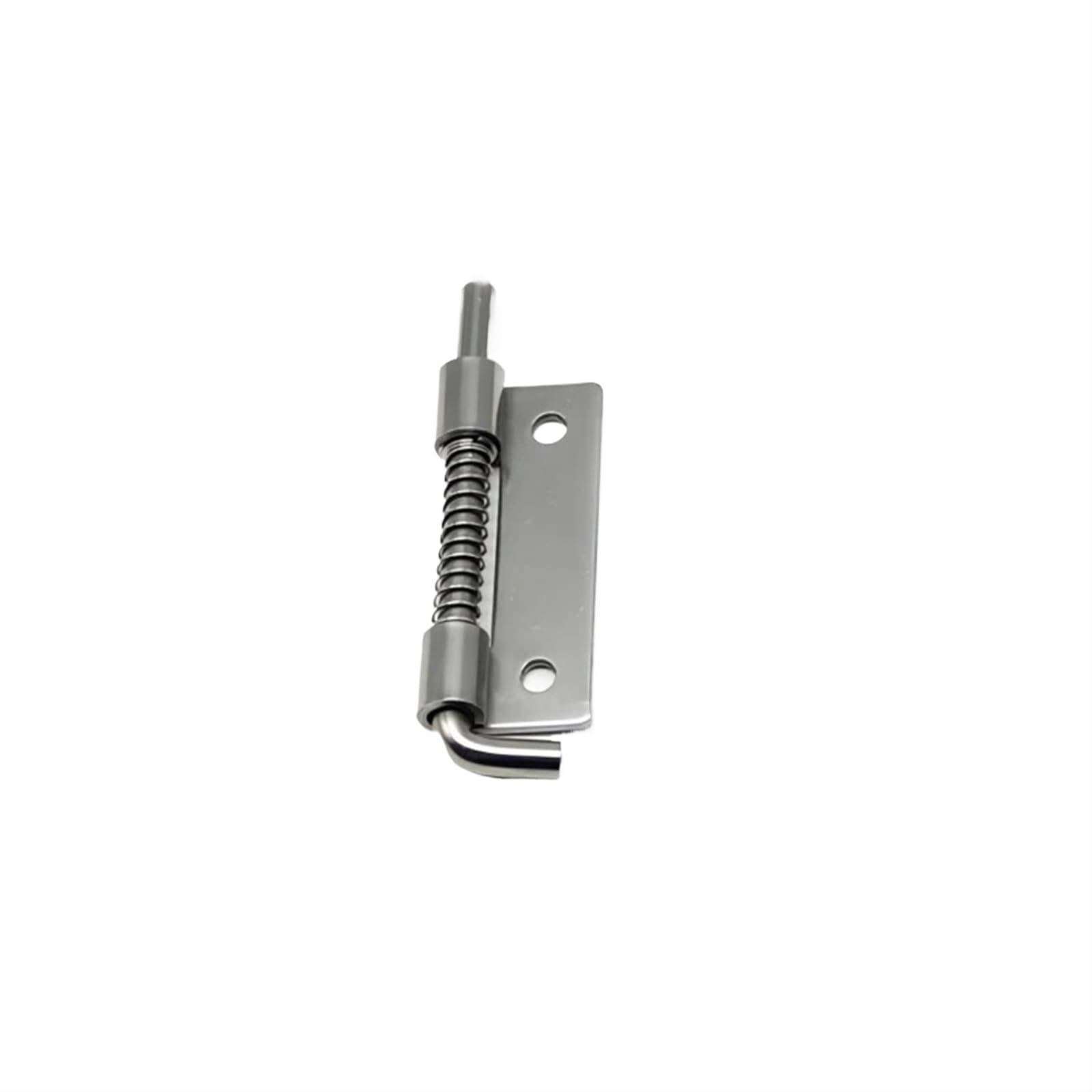 Self-Opening Spring Hinges, Pack of 3 304 Stainless Steel Concealed Spring Bolt Hinges for Mechanical Electrical Boxes(3pc-Steel Right-A)