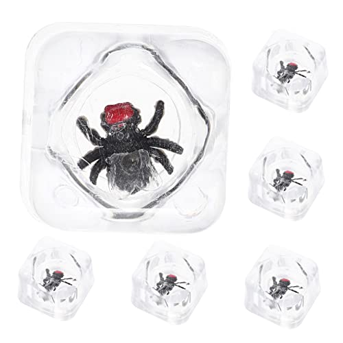 BESTonZON 6pièces Jouets Farces Et Attrapes pour Fêtes Faux Glaçons Réalistes Jouets Glaçons Petits Articles De Fête