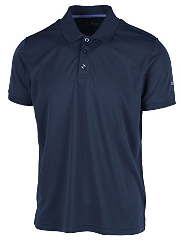 CMP Polo Shirt 3T60077, Black Blue, 58, 3T60077