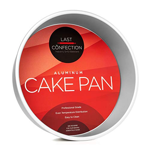 Last Confection 10" x 3" Aluminum Round Cake Pan - Professional Bakeware