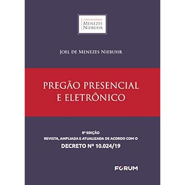 Capa do livro Pregão presencial e eletrônico