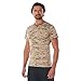 Rothco Digital Camo T-Shirt – Short Sleeve Crew Neck Base Layer Tee Shirt, Desert Digital Camo, S