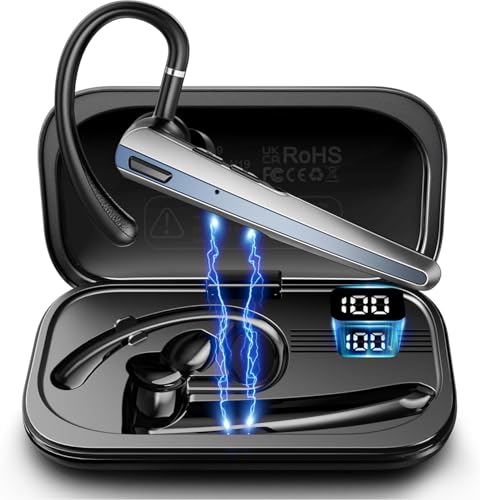 Auricular Bluetooth In Ear con Micrófono y Estuche de Carga miniatura 1