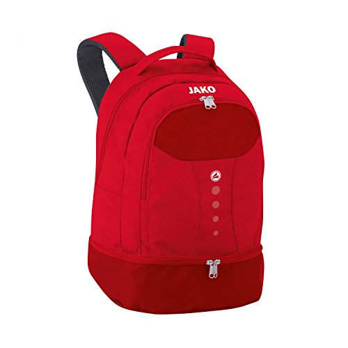 JAKO - Attaquant De Sac à Dos, Mixte, Rouge,