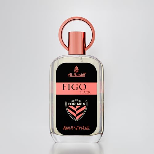 Image of Al-Nuaim Figo Black Eau De Parfum For Men & Women - 100ml | Long Lasting Perfume