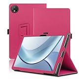 Hülle für DOOGEE V Pad 12 Zoll, DOOGEE V Pad Tablet Schutzhülle, Klappständer Schutzhülle mit Stifthalter & Handschlaufe, Umfassender Schutz. (Rot)