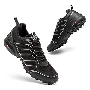 Ziitop Running Shoes Mens Trail Road Hiking Cycling Wild Sneakers for Men Lightweight Jogging Athletic Shoes Runner