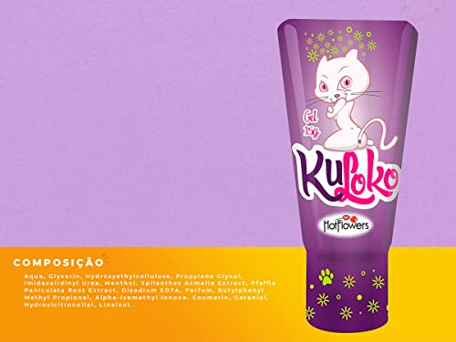 Gel Kuloko Lubrificante Ana-l Pulsa HotFlowers 15g