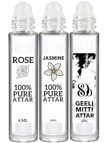 Image of 80% Scents Attar Perfume for Men & Women - Long Lasting Attars for men & women - Designer Cologne