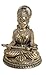 BEXCO Hindu Goddess Annapurna fine Detailing Brass Statue, Annapoorna Annapurneshwari Goddess of Food Anapurna Devi Murti Idol (2.5 inch)