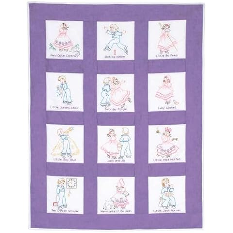 Jack Dempsey Needle Art Nursery Rhymes Nursery Quilt Blocks Cover