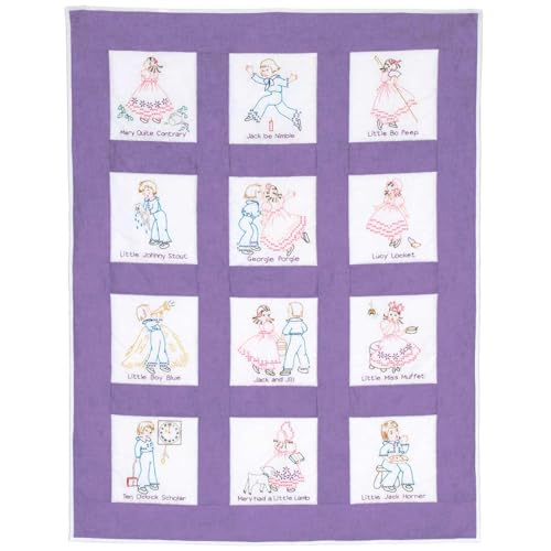 Jack Dempsey Needle Art Nursery Rhymes Nursery Quilt Blocks