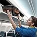 TILYMOL Carry On Luggage Suitcase/Puffer Duffle Bag