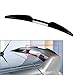 Bacar Rear Window Top Spoiler ABS Roof Lid Rear Trunk Extension Wing Flaps Glossy Black for Ford Focus MK3 RS 2011-2018