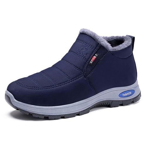 Botas de Nieve para Mujer Hombre Talla 35-47, Botas Invierno Mujer Impermeable Frio Antideslizante Calientes Ultraligero para Invierno Outdoor Trekking
